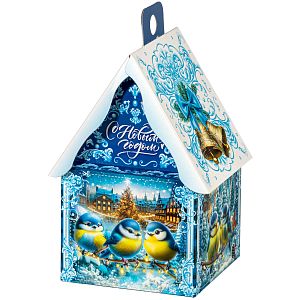 Новогодний подарок Домик синичек