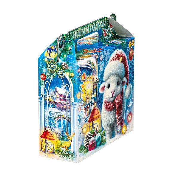 Сладкий новогодний подарок Новогодний презент «Снежный малыш»