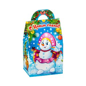Новогодний подарок Дружные снеговики