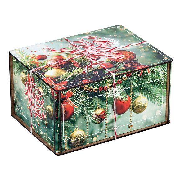 Сладкий новогодний подарок Зеленое Чудо (малая)